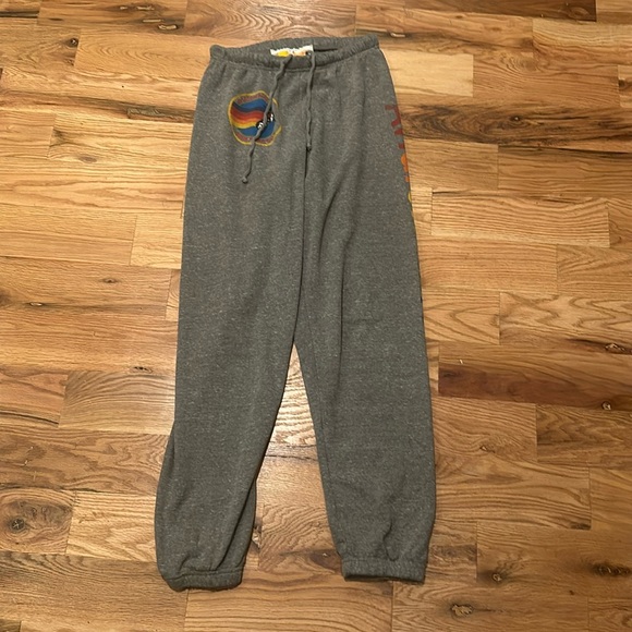 Aviator Nation NYC Sweatpants - Heather Grey - Picture 1 of 5